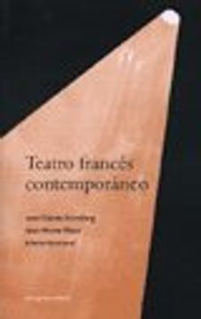 portada Teatro Frances Contemporaneo (in Spanish)