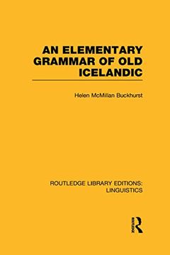 portada An Elementary Grammar of old Icelandic (in English)