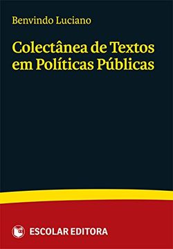 portada Colectânea de Textos em Políticas Públicas