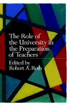 portada role of the university in the preparation of teachers (en Inglés)