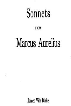 portada Sonnets From Marcus Aurelius