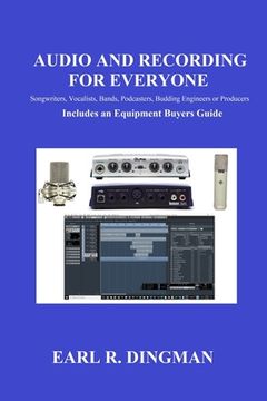 portada Audio and Recording for Everyone (in English)