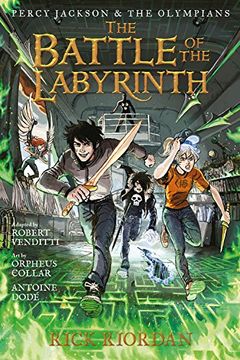 portada Percy Jackson & Olympians 04 Battle of Labyrinth: The Graphic Novel (Percy Jackson & the Olympians) (en Inglés)