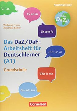 portada Das bin Ich" - das Daz/Daf Arbeitsheft für Deutschlerner (A1) Grundschule: Mit Aufgaben zum Gestalten, Schreiben und Sprechen. Kopiervorlagen (in German)