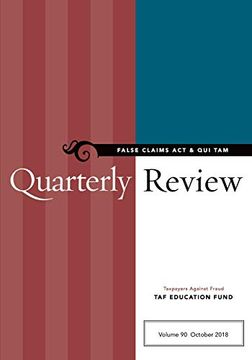 portada False Claims act & qui tam Quarterly Review (en Inglés)