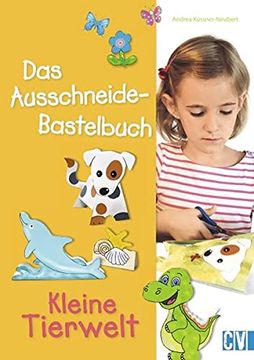 portada Das Ausschneide-Bastelbuch: Kleine Tierwelt (en Alemán)