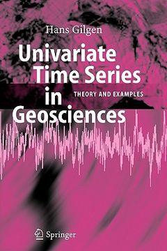 portada univariate time series in geosciences: theory and examples (in English)