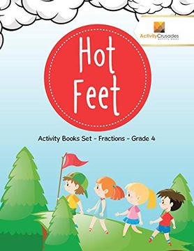 portada Hot Feet: Activity Books set - Fractions - Grade 4 (en Inglés)