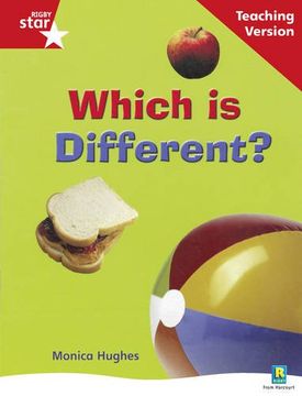 portada Rigby Star Non-Fiction Guided Reading red Level: Which is Different? Teaching Version: Red Level Non-Fiction (Starquest) (en Inglés)