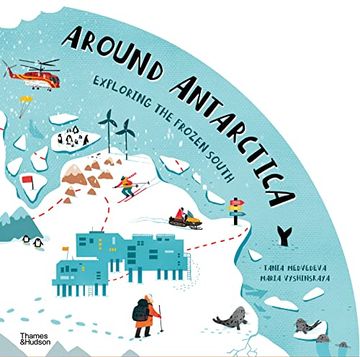 portada Around Antarctica: Exploring the Frozen South (en Inglés)