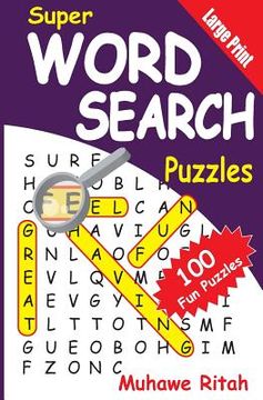 portada Super Word Search Puzzles (en Inglés)
