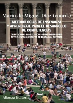 portada Metodología de Enseñanzas y Aprendizaje Para el Desarrollo de Competencias (in Spanish)