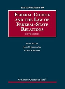 portada Federal Courts and the law of Federal-State Relations, 2020 Supplement (University Cas Series) (en Inglés)