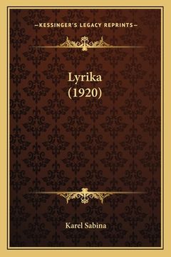 portada Lyrika (1920)