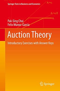 portada Auction Theory: Introductory Exercises with Answer Keys (in English)