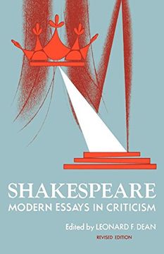 portada Shakespeare: Modern Essays in Criticism (Galaxy Books) (en Inglés)