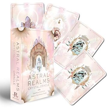 portada Astral Realms Crystal Oracle: A 33-Card Deck and Guidebook (en Inglés)