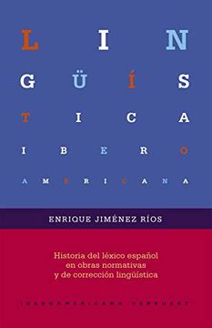 portada Historia del Léxico Español en Obras Normativas y de Corrección Lingüística