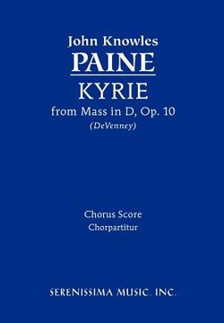 portada Kyrie from Mass in D, Op.10: Chorus score (in Latin)