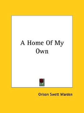 portada a home of my own (en Inglés)