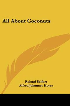 portada all about coconuts (en Inglés)