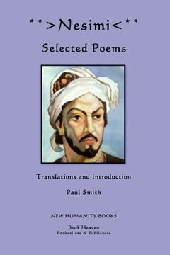 portada nesimi: selected poems (en Inglés)