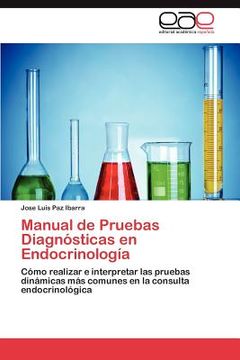 portada manual de pruebas diagn sticas en endocrinolog a (en Inglés)