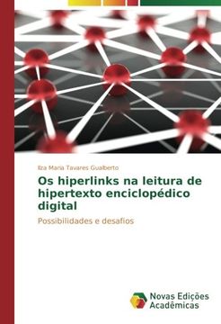 portada Os hiperlinks na leitura de hipertexto enciclopédico digital: Possibilidades e desafios (Portuguese Edition)