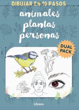 portada Pack Aprende a Dibujar en 10 Pasos Personas y Animales y Plantas (in Español Latino)