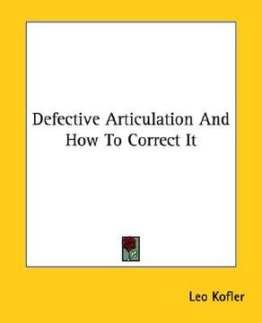 portada defective articulation and how to correct it
