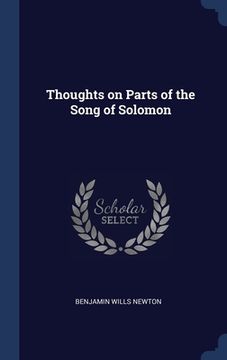 portada Thoughts on Parts of the Song of Solomon (en Inglés)