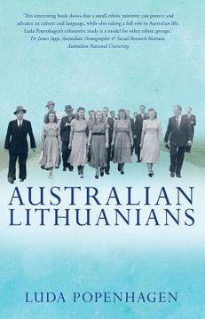 portada Australian Lithuanians (en Inglés)