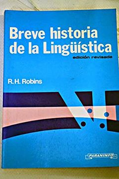 portada Breve historia de la lingüística