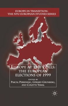 portada Europe at the Polls: The European Elections of 1999 (en Inglés)