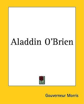 portada aladdin o'brien (en Inglés)