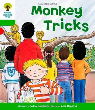 portada Oxford Reading Tree: Level 2: Patterned Stories: Monkey Tricks (en Inglés)