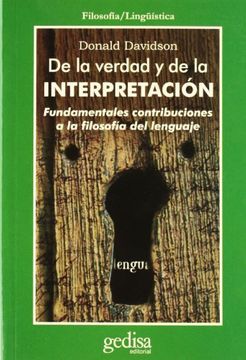 portada De la Verdad y de la Interpretación (in Spanish)