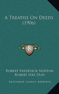 portada a treatise on deeds (1906) (en Inglés)