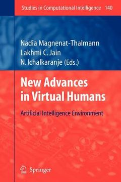 portada new advances in virtual humans: artificial intelligence environment (en Inglés)
