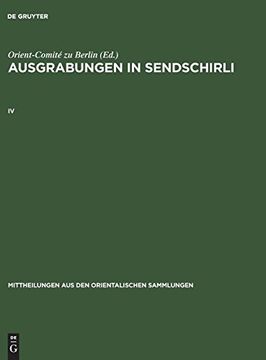 portada Ausgrabungen in Sendschirli. Iv (en Alemán)