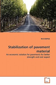 portada stabilization of pavement material (en Inglés)