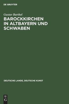 portada Barockkirchen in Altbayern Und Schwaben (in German)