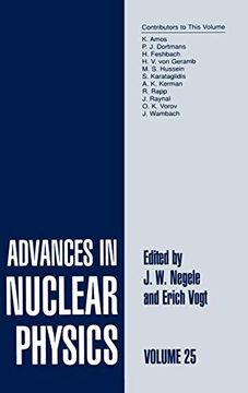 portada Advances in Nuclear Physics: Volume 25 (en Inglés)