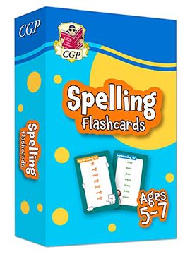 portada New Spelling Flashcards for Ages 5-7: Perfect for Catch-Up and Home Learning (Cgp Primary fun Home Learning) (en Inglés)
