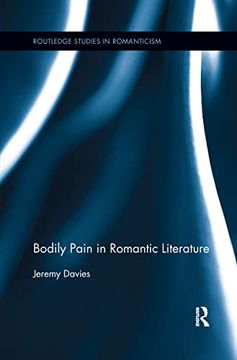 portada Bodily Pain in Romantic Literature (en Inglés)
