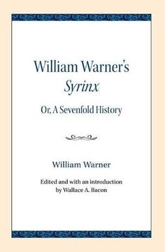 portada William Warners Syrinx (in English)