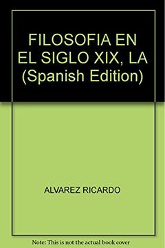 portada Filosofia en el Siglo xix la (in Spanish)