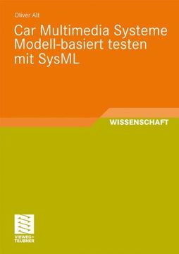 portada Car Multimedia Systeme Modell-Basiert Testen Mit Sysml (German Edition)