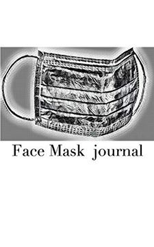 portada Face Mask Themed Blank Journal sir Michael Designer (en Inglés)