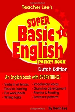 portada Teacher Lee's Super Basic English 1 Pocket Book - Dutch Edition 